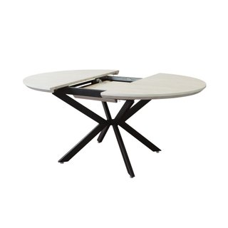 Tavolo da Pranzo Rotondo Allungabile 120/160x120cm