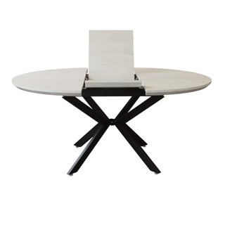 Tavolo da Pranzo Rotondo Allungabile 120/160x120cm