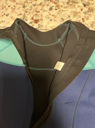 Neopreno Mujer Talla M Azul/Turquesa