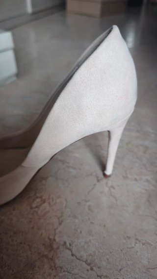 Zapatos de tacón Tino Gonzalez crema