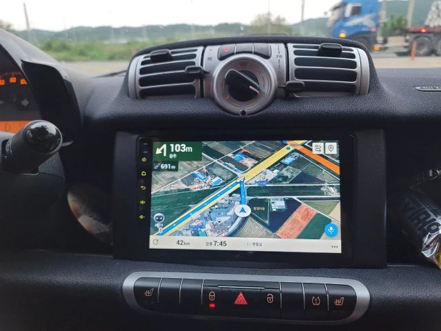 Radio pantalla CARPLAY GPS para Benz Smart Fortwo