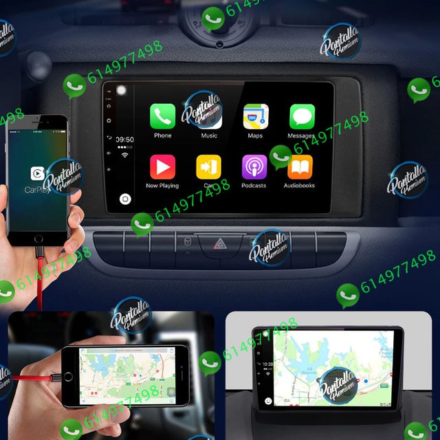 Radio pantalla CARPLAY GPS para Benz Smart Fortwo