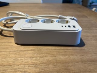 Prolunga 3 Prese + 4 Porte USB (A+C)