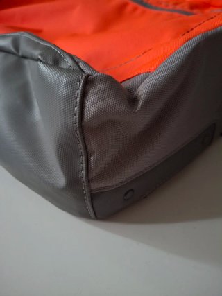 Bolsa de ordenador Newfeel naranja y gris