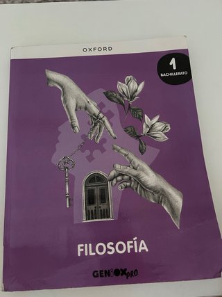 Libro de 1 Bachillerato filosofía
