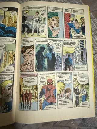 Fumetto Spider-Man in Finlandese - No 1 - 1989