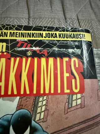 Fumetto Spider-Man in Finlandese - No 1 - 1989