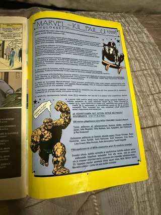 Fumetto Spider-Man in Finlandese - No 1 - 1989