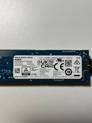 SSD 2TB M.2 NVMe Kioxia