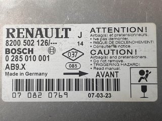 CENTRALITA AIRBAG RENAULT RENAULT MODUS 2004-2008
