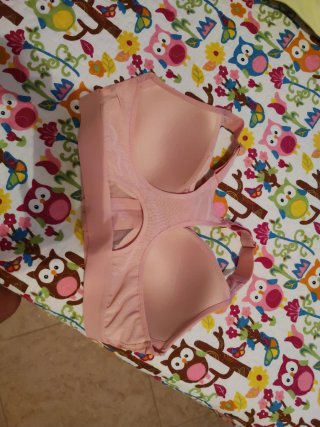 Sujetador deportivo Decathlon rosa talla L