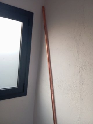 Tubo de cobre 22 mm