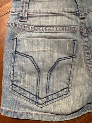 Shorts jeans vita media in cotone taglia M donna