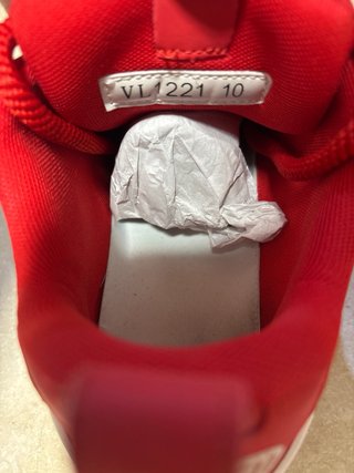Botines Louis Vuitton Rojos y Blancos