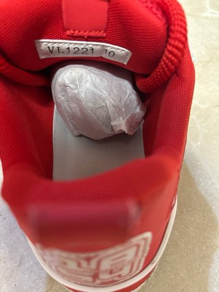 Botines Louis Vuitton Rojos y Blancos