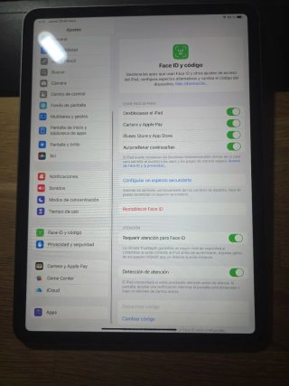 iPad Pro 11 128GB Space Gray Con caja original