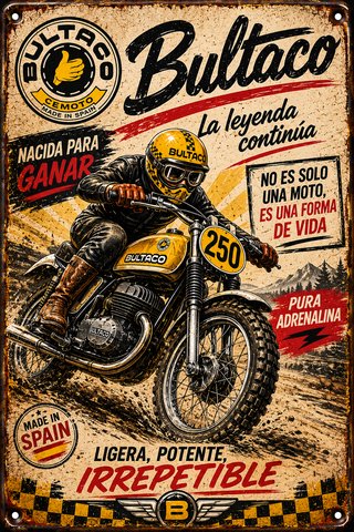 Lote 2 Chapas Bultaco