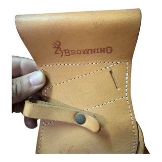 Faretra da fianco Browning in cuoio