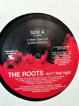 Vinilo Rap The Roots - Don't Feel Right 12" 2006