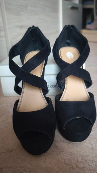 Zapatos de tacón negros de Marypaz