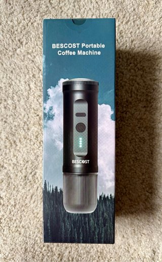 NUEVO Cafetera Portátil BESCOST Espresso USB-C
