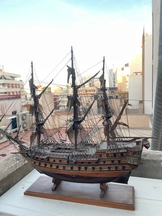 Maqueta Barco Galeon Madera