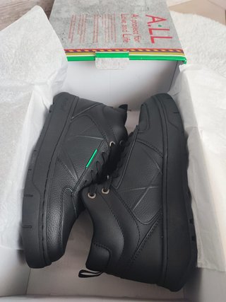 Kickers Zapatillas Piel Negra Talla 38