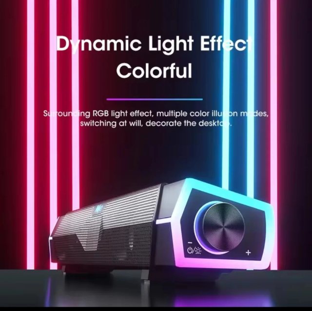 Barra Sonido RGB PC Bluetooth 5.3 USB