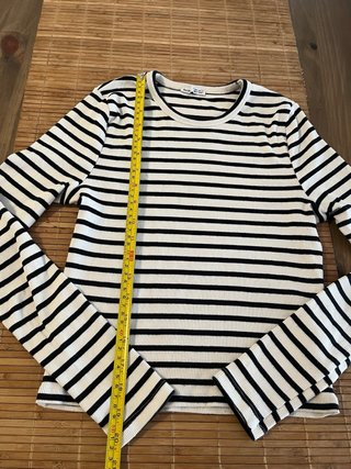 Camiseta de rayas Bershka Talla M
