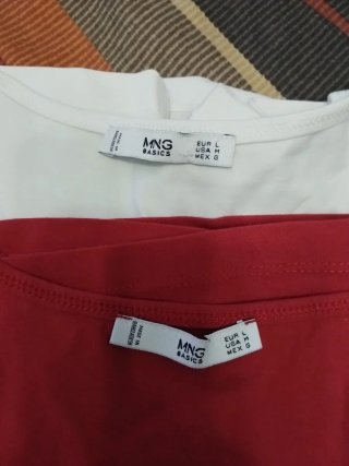 Camiseta tirantes Mango Talla L