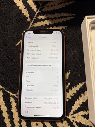 iPhone XR 128GB Coral IMPECABLE