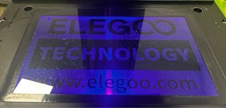Elegoo Mars 5 con pantalla lista para imprimir