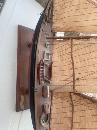Maqueta Barco Velero Madera
