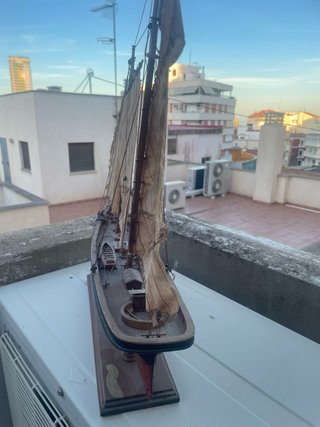 Maqueta Barco Velero Madera