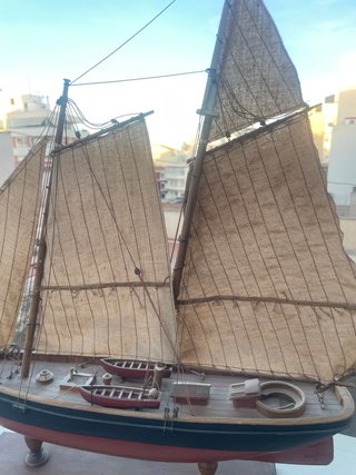 Maqueta Barco Velero Madera