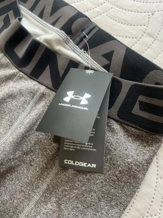 Leggings Under Armour Hombre Grises