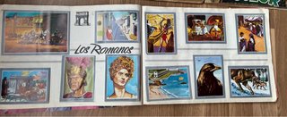 Albunes de cromos antiguos vida y color completos