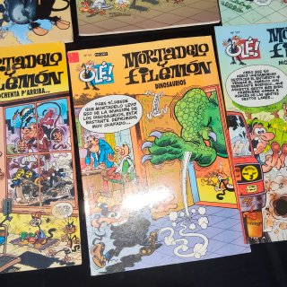 Lote 8 comic Mortadelo y Filemón Olé
