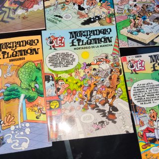 Lote 8 comic Mortadelo y Filemón Olé