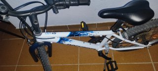 Bicicleta MTB Rockrider 20 Blanca