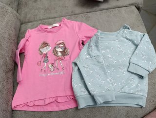 Conjunto Ropa Niña Rosa y Turquesa