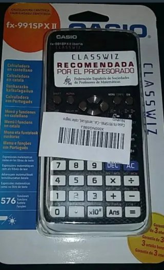 Calculadora Científica Casio FX-991SPXII