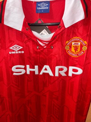 Camiseta Retro Cantona Man United talla XL