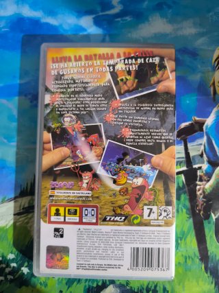 Worms Open Warfare PSP