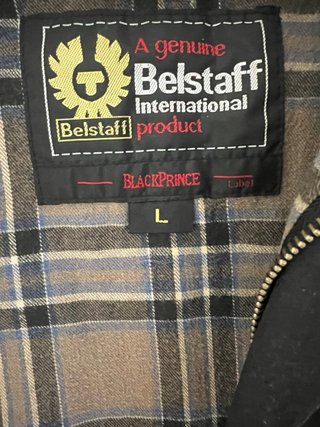 Cazadora Belstaff Negra Original