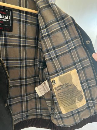 Cazadora Belstaff Negra Original