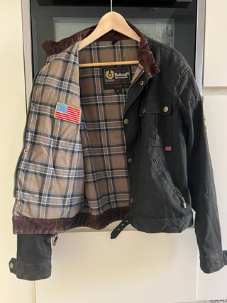 Cazadora Belstaff Negra Original