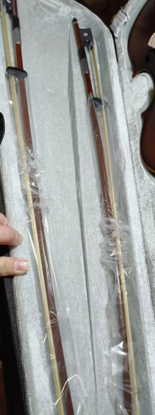 Violín con estuche y arco