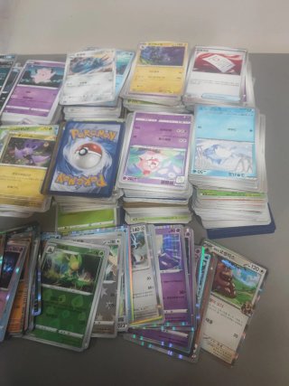 Lotto Carte Pokemon 1000+ Con brillanti