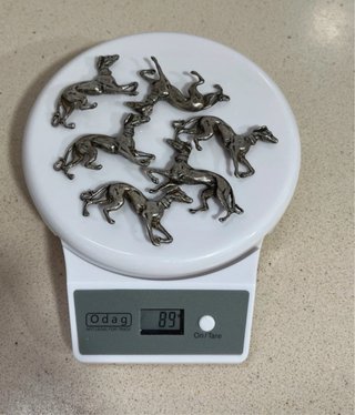 6 Figuras Galgo Plata 925 milésimas